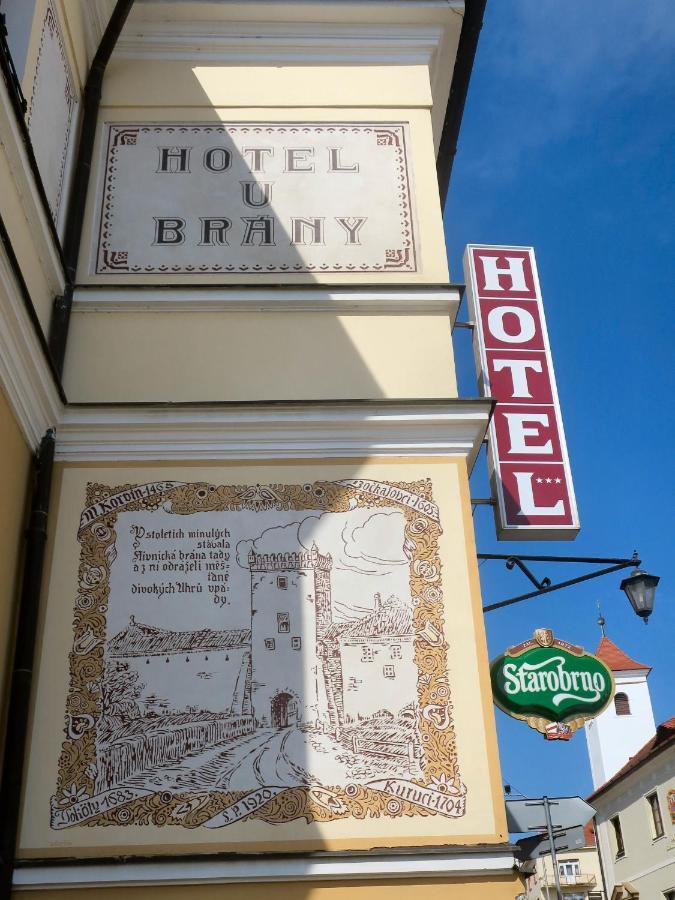 Uherský Brod Hotel U Brany מראה חיצוני תמונה